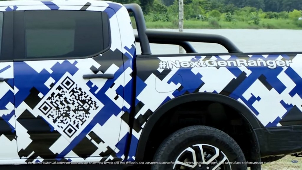 Ford Ranger 2022 ra mắt ngày 24/11 tới