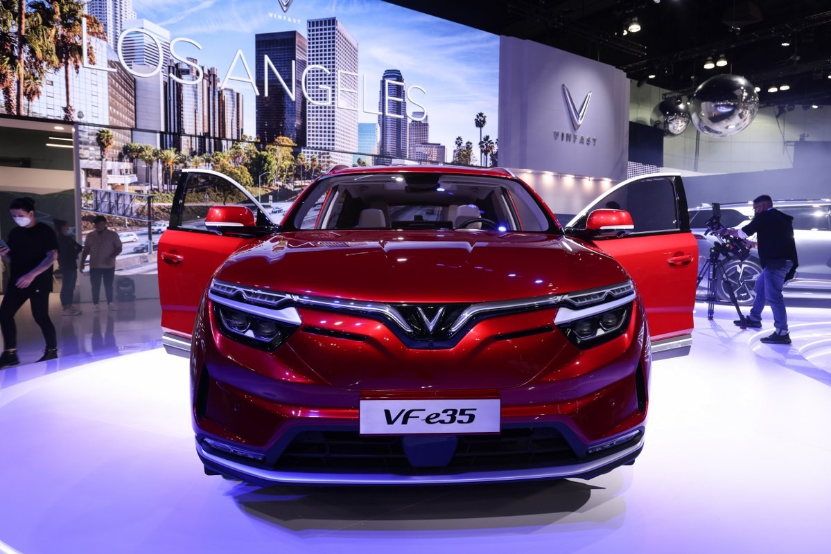 Toàn cảnh buổi lễ ra mắt VinFast VF e35 và VF e36 tại Mỹ