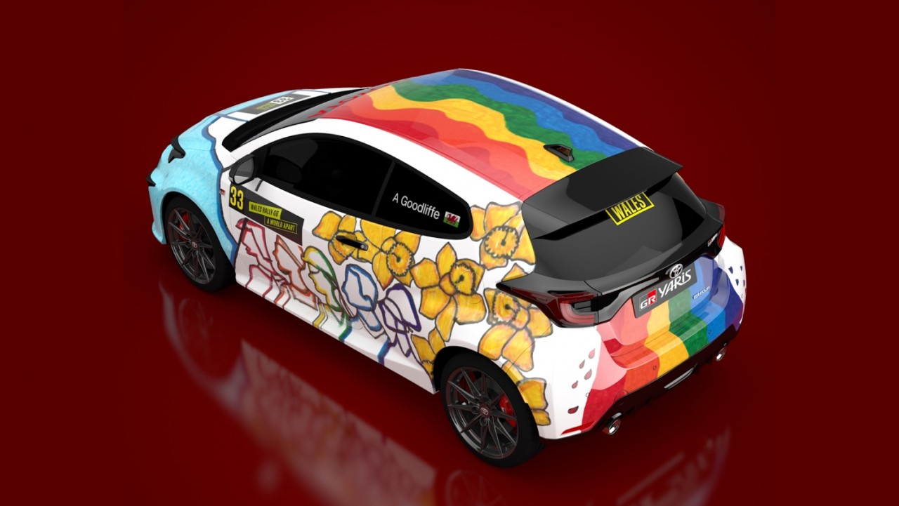 Nữ sinh thiết kế Toyota Yaris GR đặc biệt vì dịch covid 19