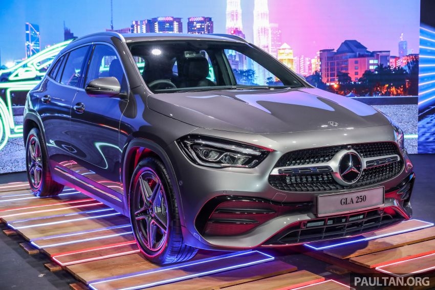 Mercedes GLA 2021 có giá từ 1,4 tỷ đồng tại Malaysia