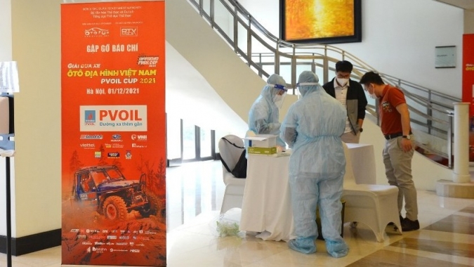 [PVOIL VOC 2021] Ban tổ chức tiến hành lấy mẫu xét nghiệm cho tất cả thành viên tham gia
