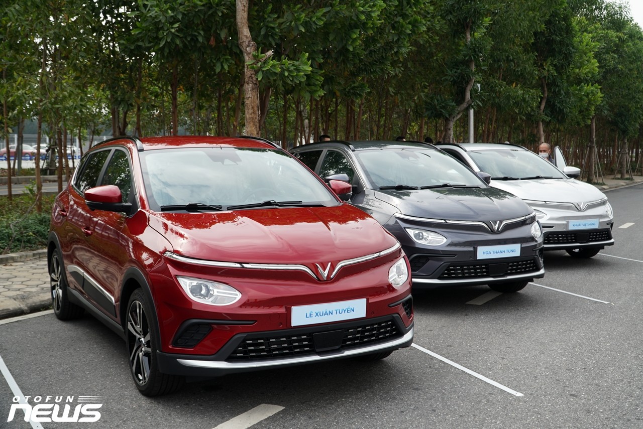 VinFast bàn giao 40 chiếc VF e34 trong tháng 1/2022