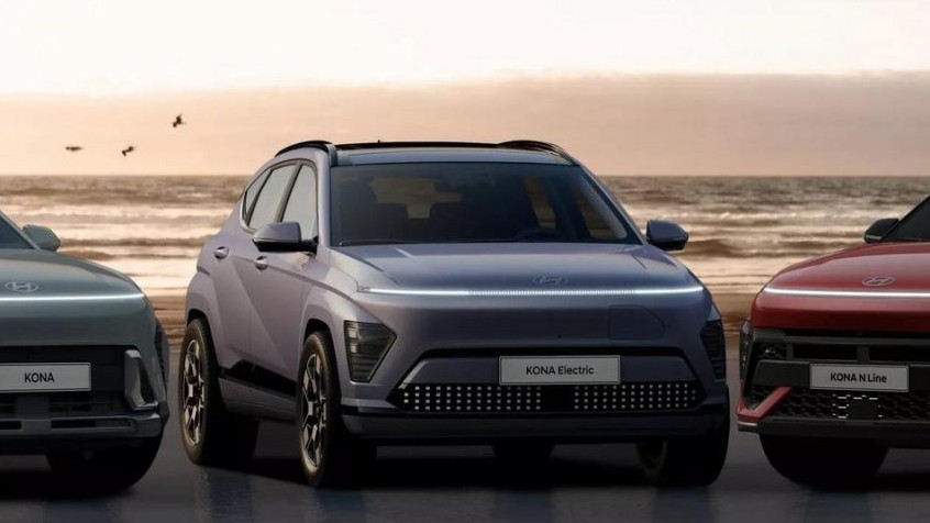 Hyundai Kona 2024 có thêm phiên bản chạy điện hoàn toàn