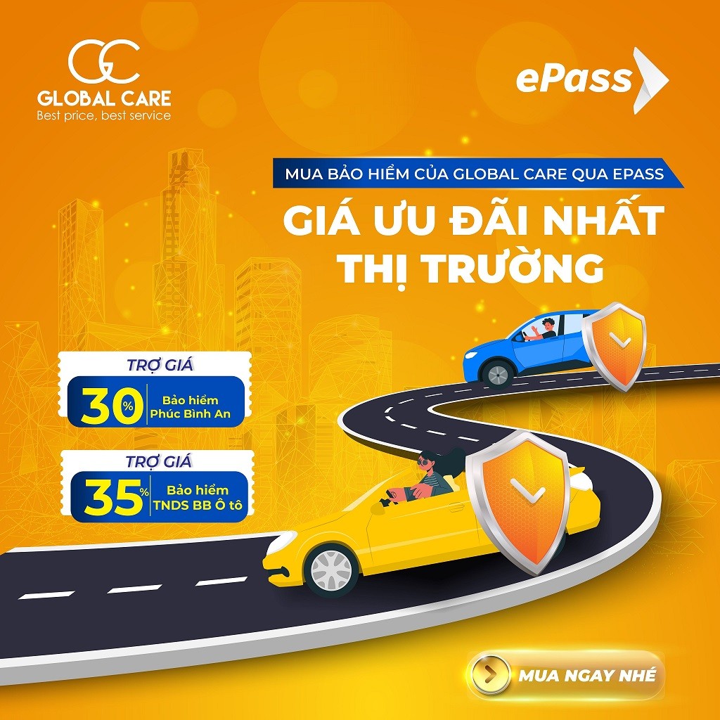 Hướng dẫn bác tài mua bảo hiểm ô tô ưu đãi 35% ngay trên ứng dụng ePass