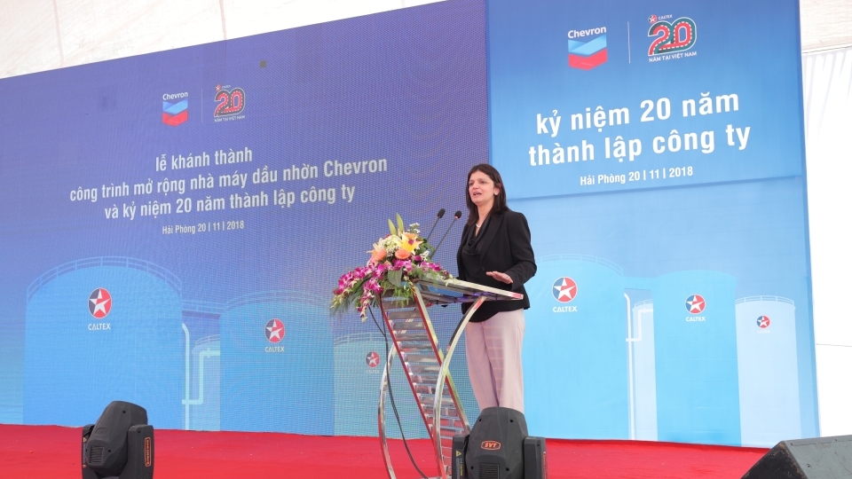 CALTEX  Chính thức công bố dự án nâng cấp nhà máy hải phòng