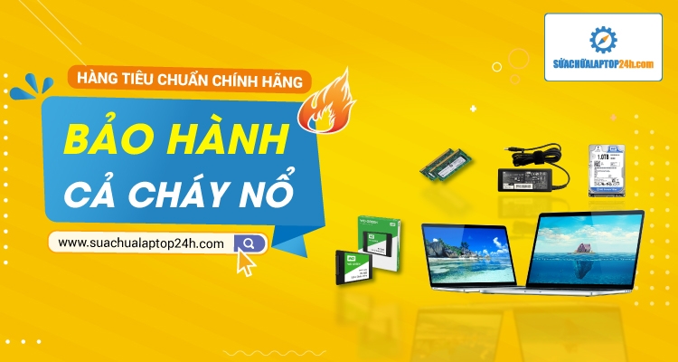 Sửa chữa Laptop 24h.com thành công nhờ những ưu điểm uy tín vượt trội