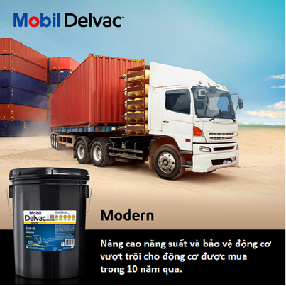 Dầu Mobil Delvac - Lựa chọn hàng đầu cho ô tô - xe tải