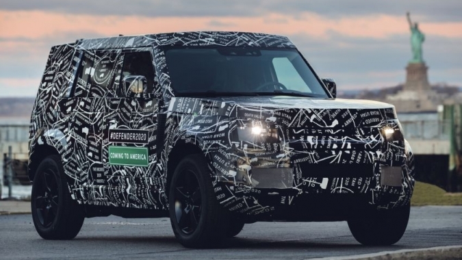 Land Rover Defender được bán tại thị trường Bắc Mỹ vào năm 2020