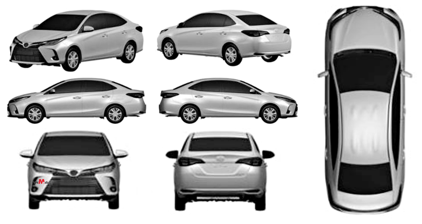 Toyota Vios 2021 sắp ra mắt thị trường Việt Nam