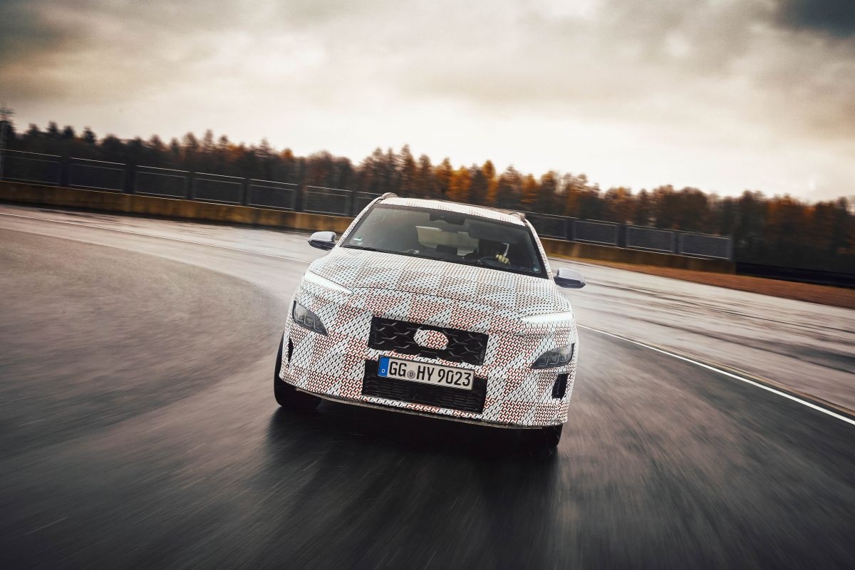 Lộ diện Hyundai Kona hiệu năng cao, công suất 246 mã lực Lộ diện Hyundai Kona hiệu năng cao, công suất 246 mã lực