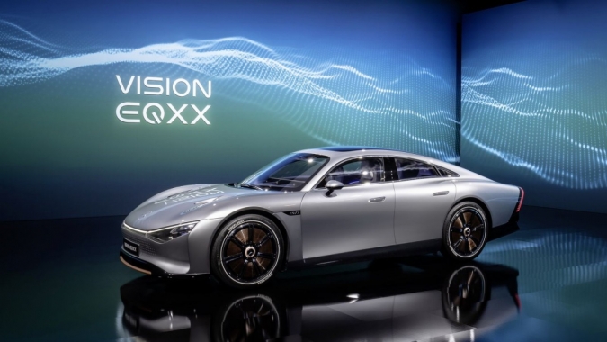 Mercedes-Benz giới thiệu Vision EQXX tại triển lãm CES