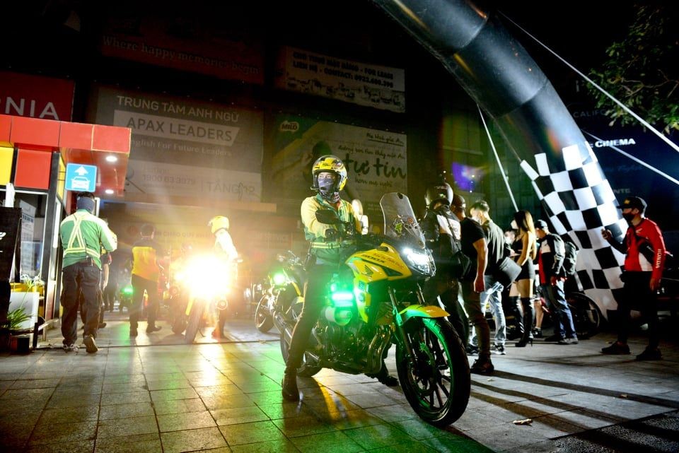 Hơn 300 biker tham dự đại hộ mô tô Honda 2021