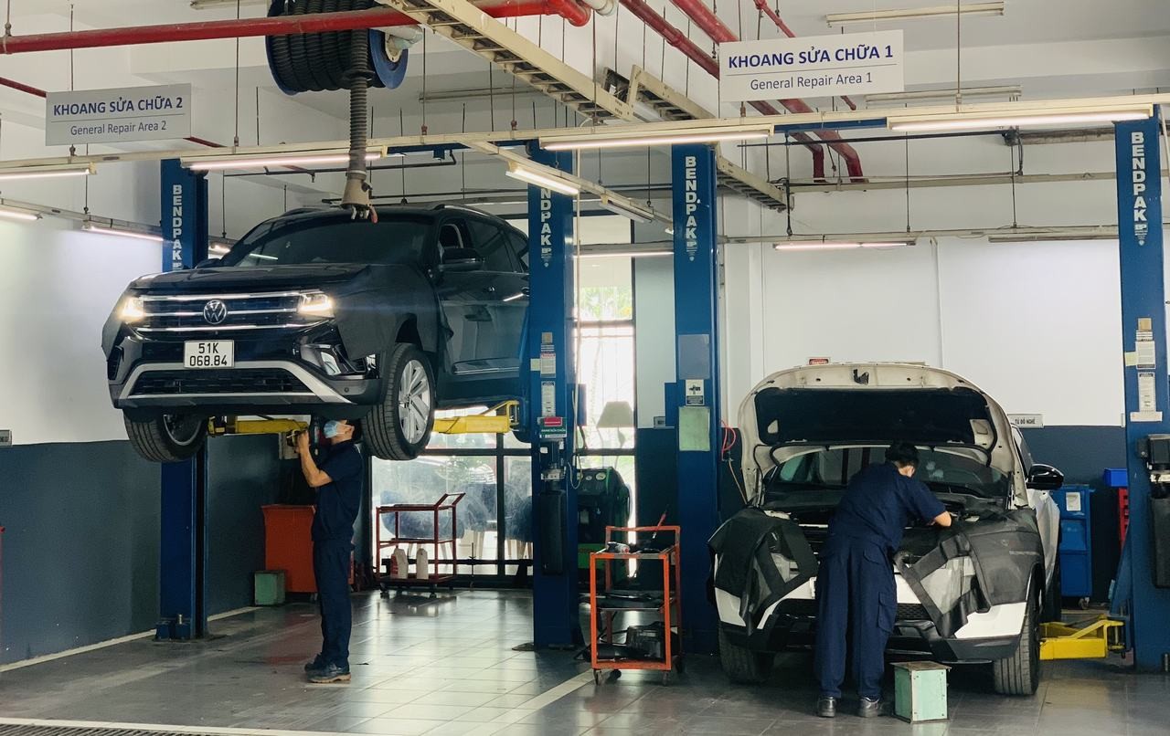 Showroom 4S Volkswagen Phú Mỹ đi vào hoạt động