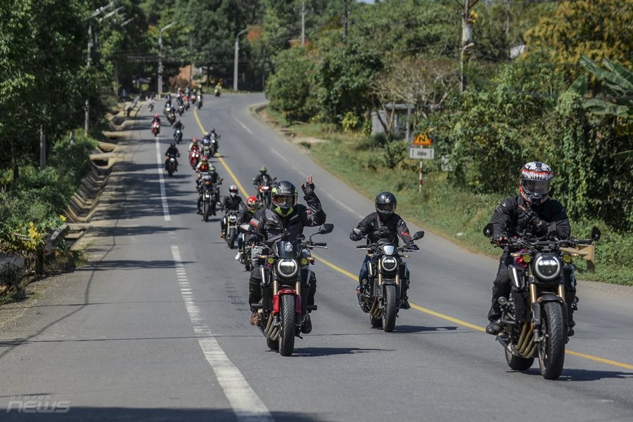 Vượt Covid, gần 300 anh em biker hội tụ tại Honda Biker Day