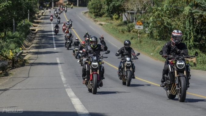 Vượt Covid, gần 300 anh em biker hội tụ tại Honda Biker Day