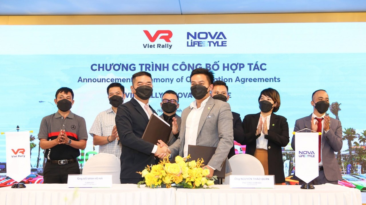 VietRally cùng Nova LifeStyle thực hiện các hành trình siêu xe năm 2022