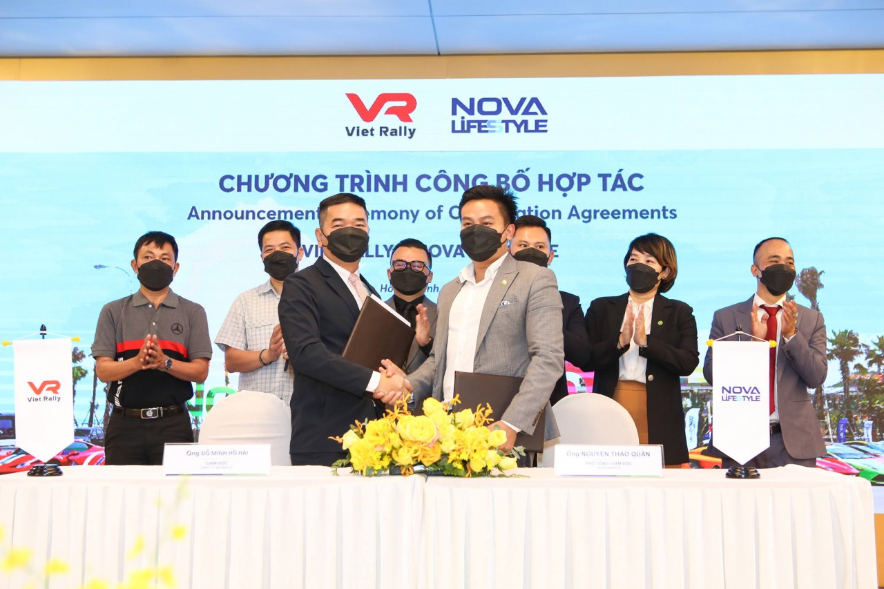 VietRally cùng Nova LifeStyle thực hiện các hành trình siêu xe năm 2022