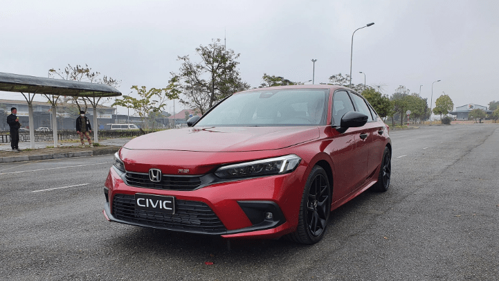 Honda Civic RS 2022 xuất hiện tại Hà Nội