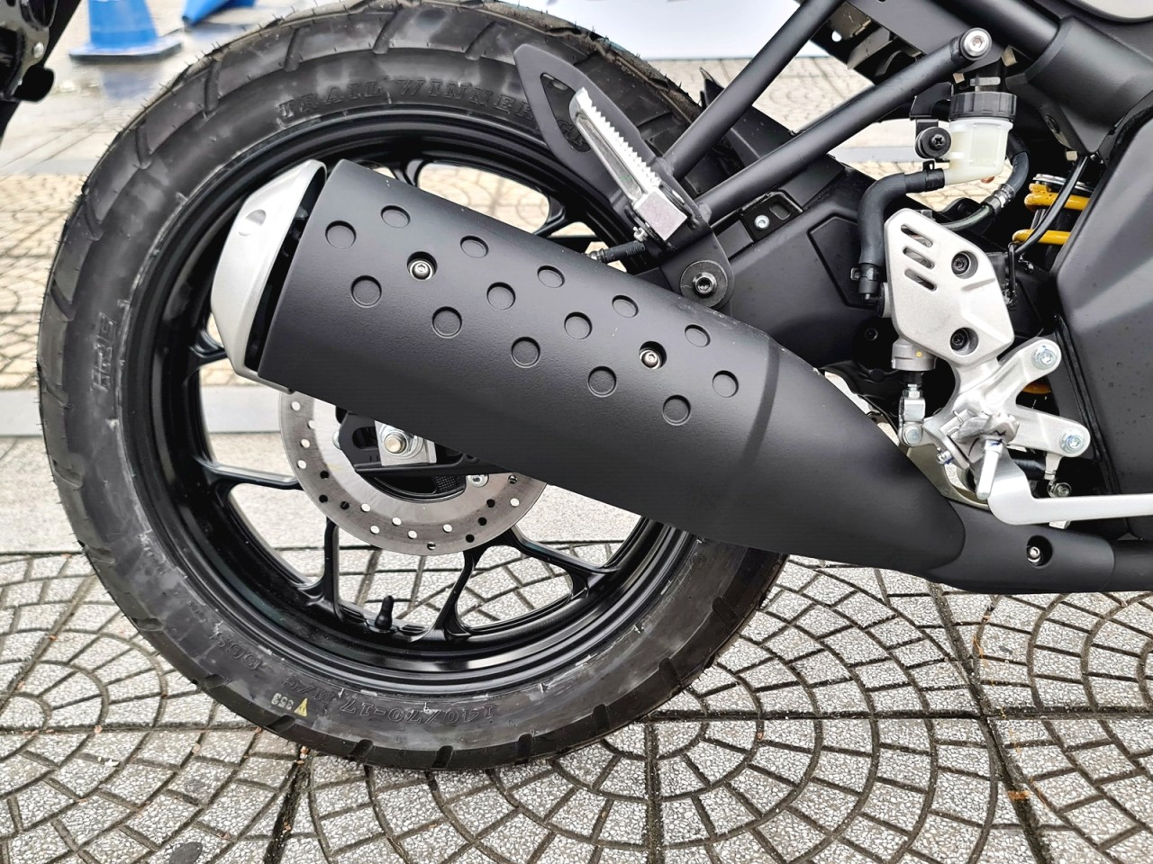 Cận cảnh Yamaha XS155R - xe mô tô mang phong cách Neo-Retro