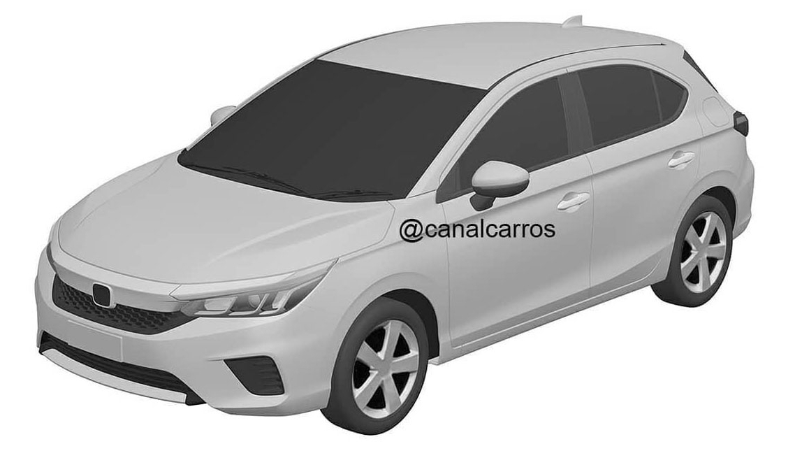 Lộ diện hình ảnh Honda City phiên bản hatchback