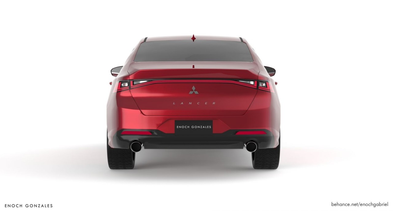 Đây là thiết kế Mitsubishi Lancer 2023 sau khi được hồi sinh