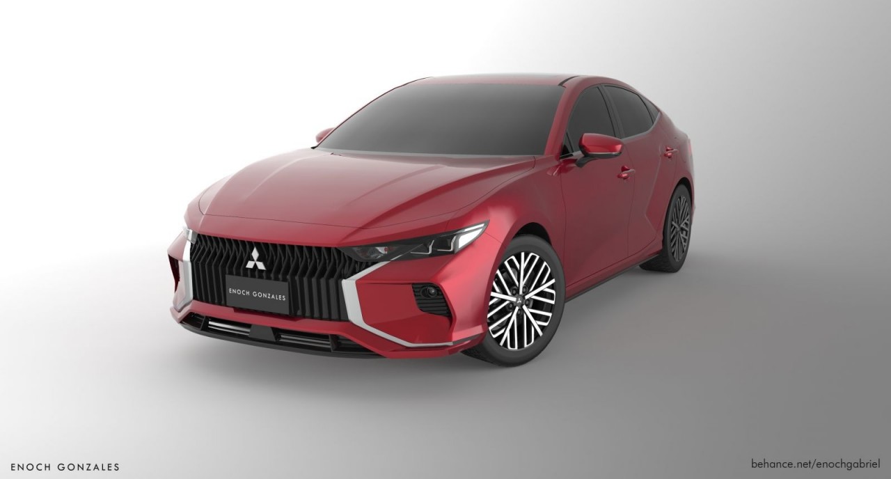 Đây là thiết kế Mitsubishi Lancer 2023 sau khi được hồi sinh