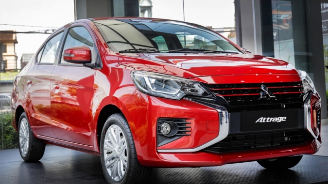 Tháng thứ hai liên tiếp Mitsubishi Attrage nằm trong danh sách 10 xe bán chạy