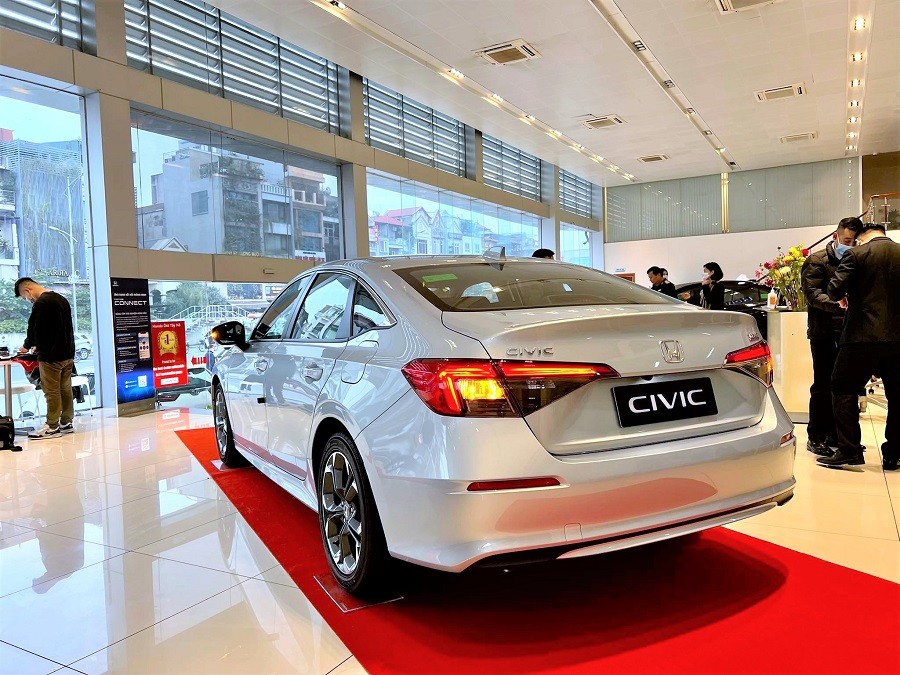 Honda Civic 2022 phiên bản G, giá 770 triệu đồng có mặt tại đại lý
