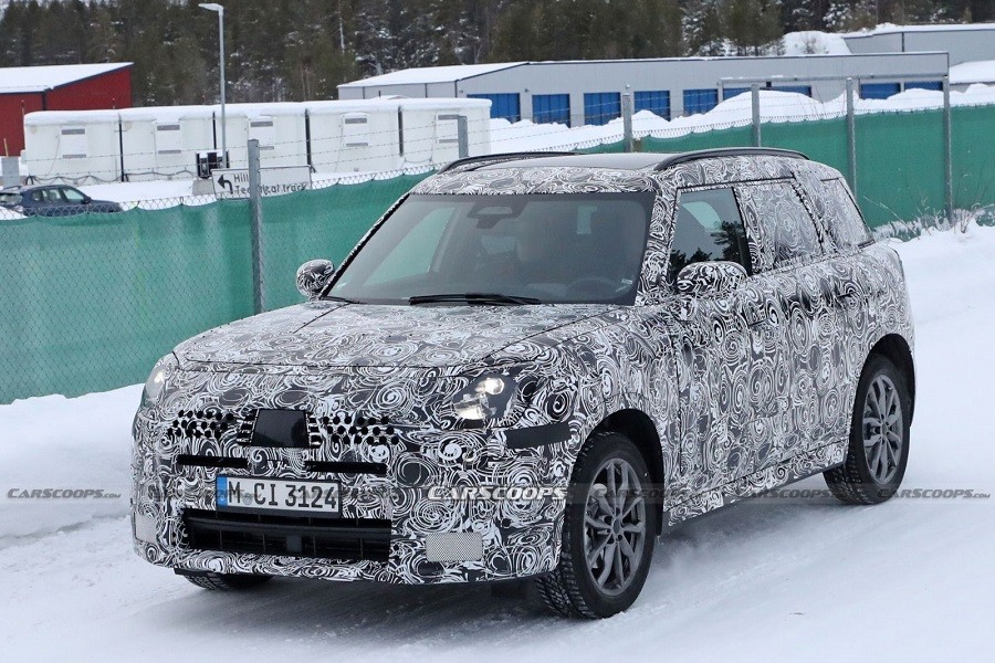 MINI Countryman thế hệ mới lộ diện nội thất