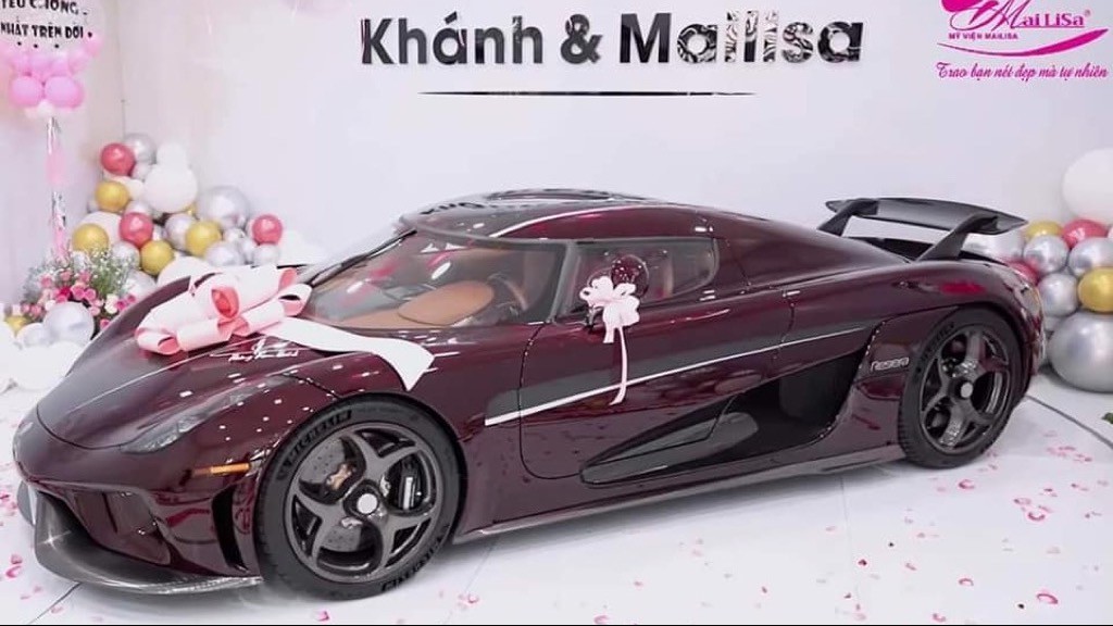 Đại gia Hoàng Kim Khánh được vợ tặng Koenigsegg Regera giá 200 tỷ đồng