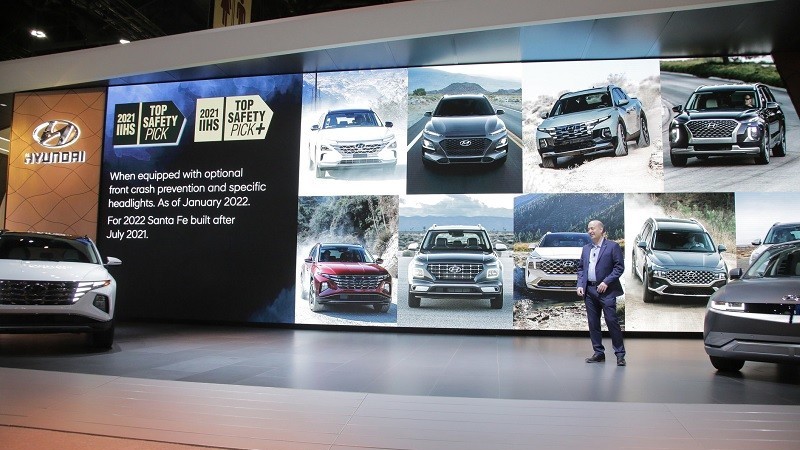 Hyundai, Kia và Genesis giành được nhiều giải thưởng an toàn IIHS