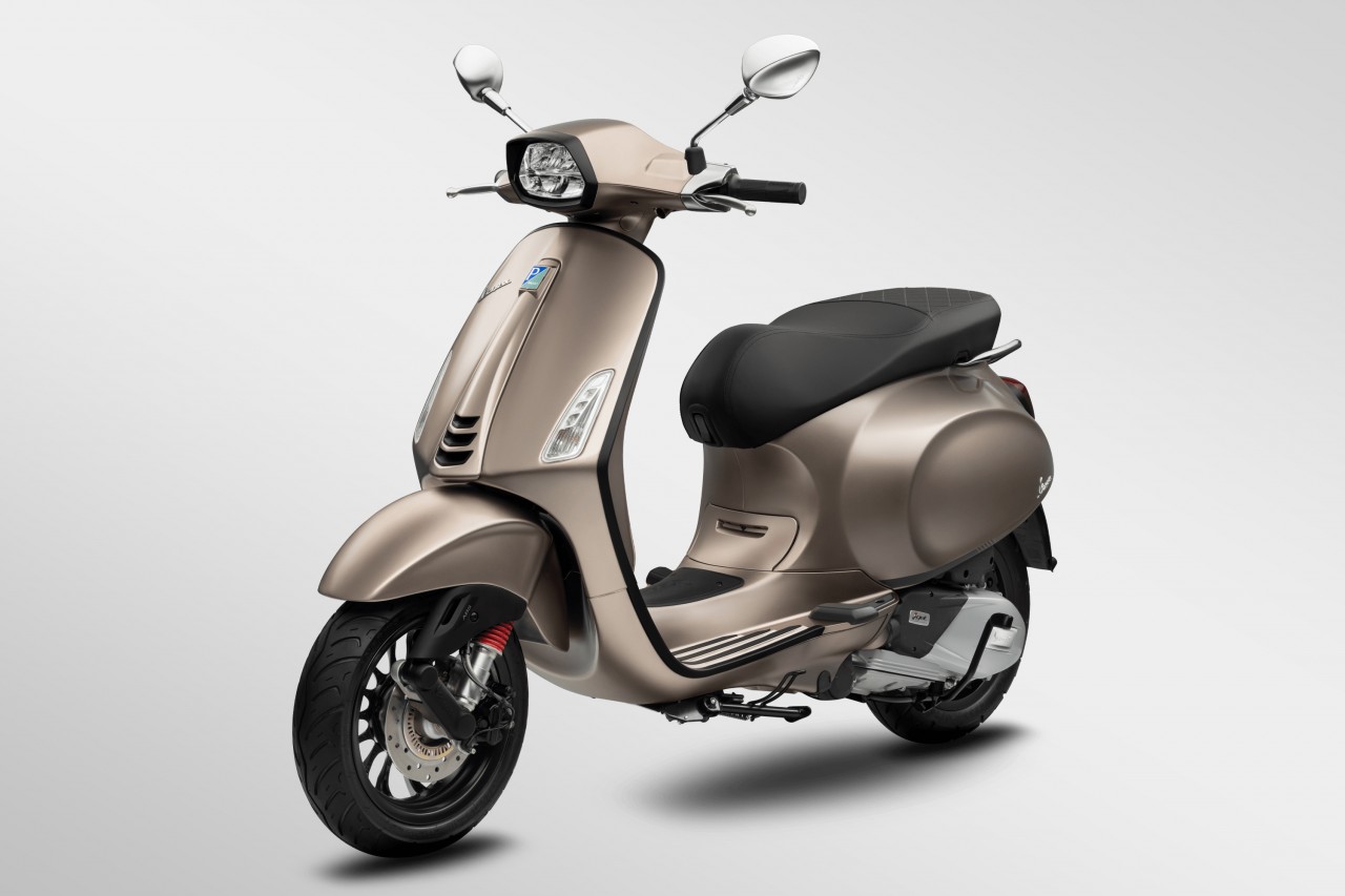 Vespa Sprint S sử dụng màn hình điện tử TFT