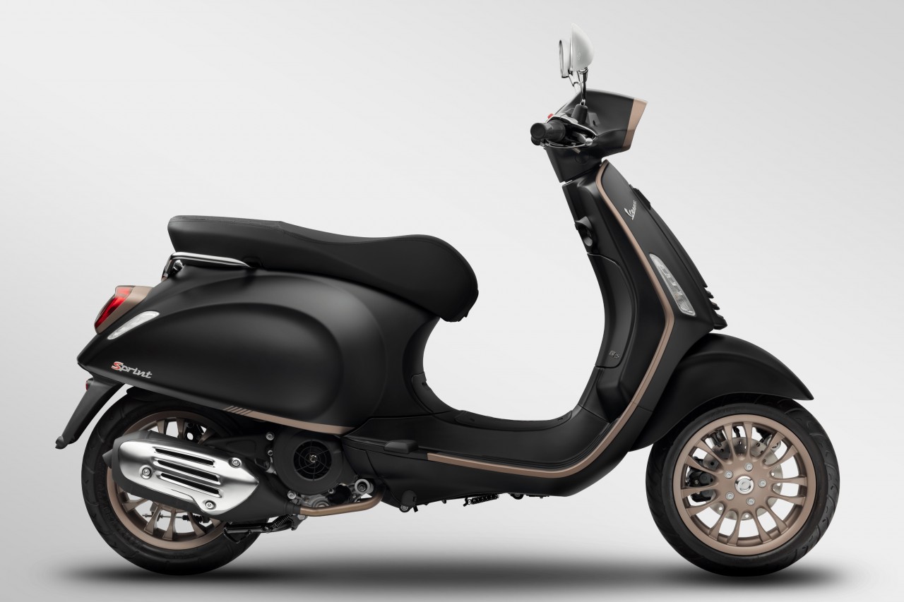 Vespa Sprint S sử dụng màn hình điện tử TFT