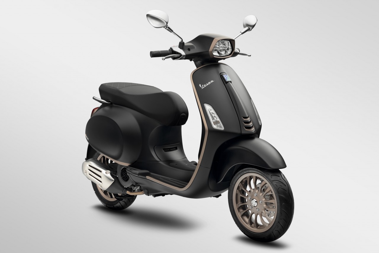 Vespa Sprint S sử dụng màn hình điện tử TFT