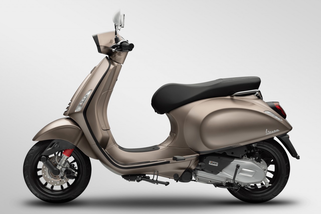 Vespa Sprint S sử dụng màn hình điện tử TFT