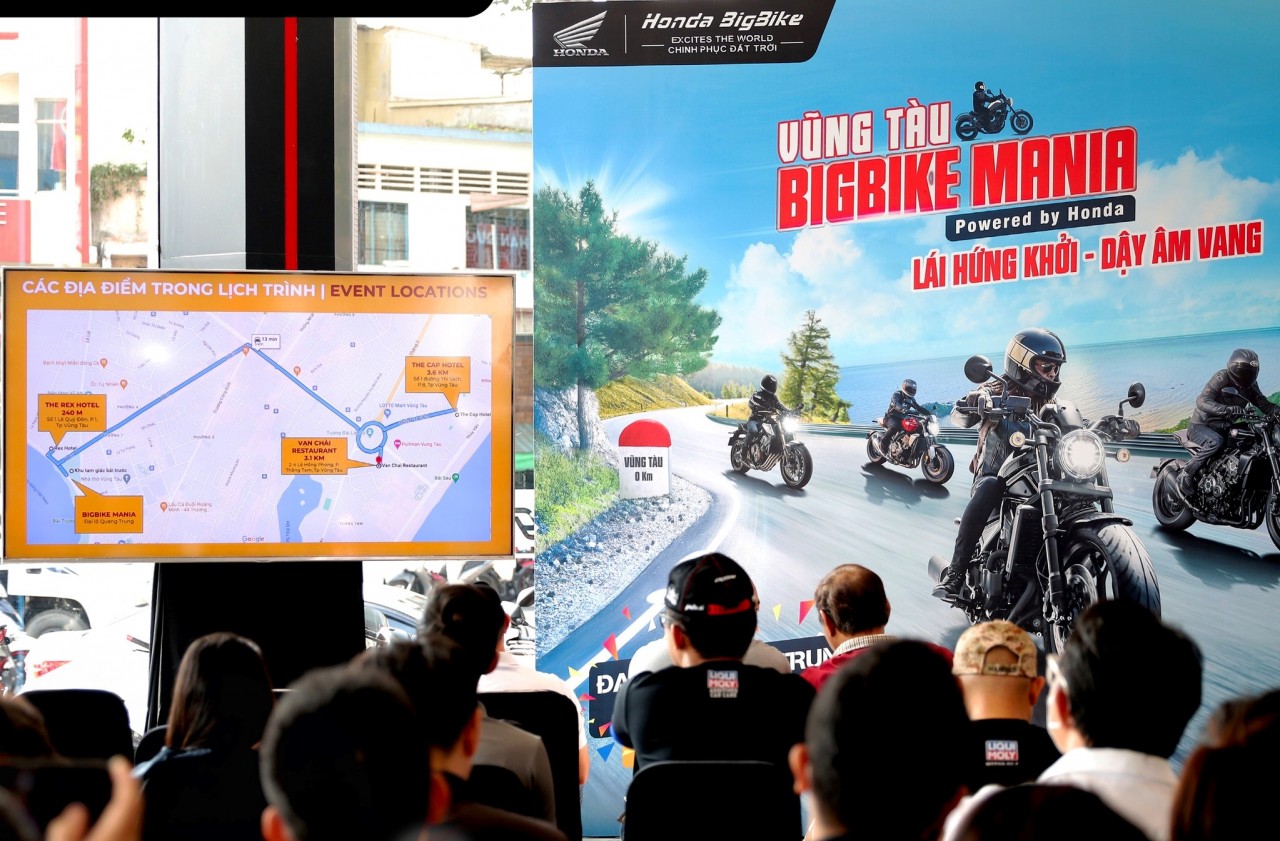 Chính thức khởi động chương trình Vũng Tàu BigBike Mania