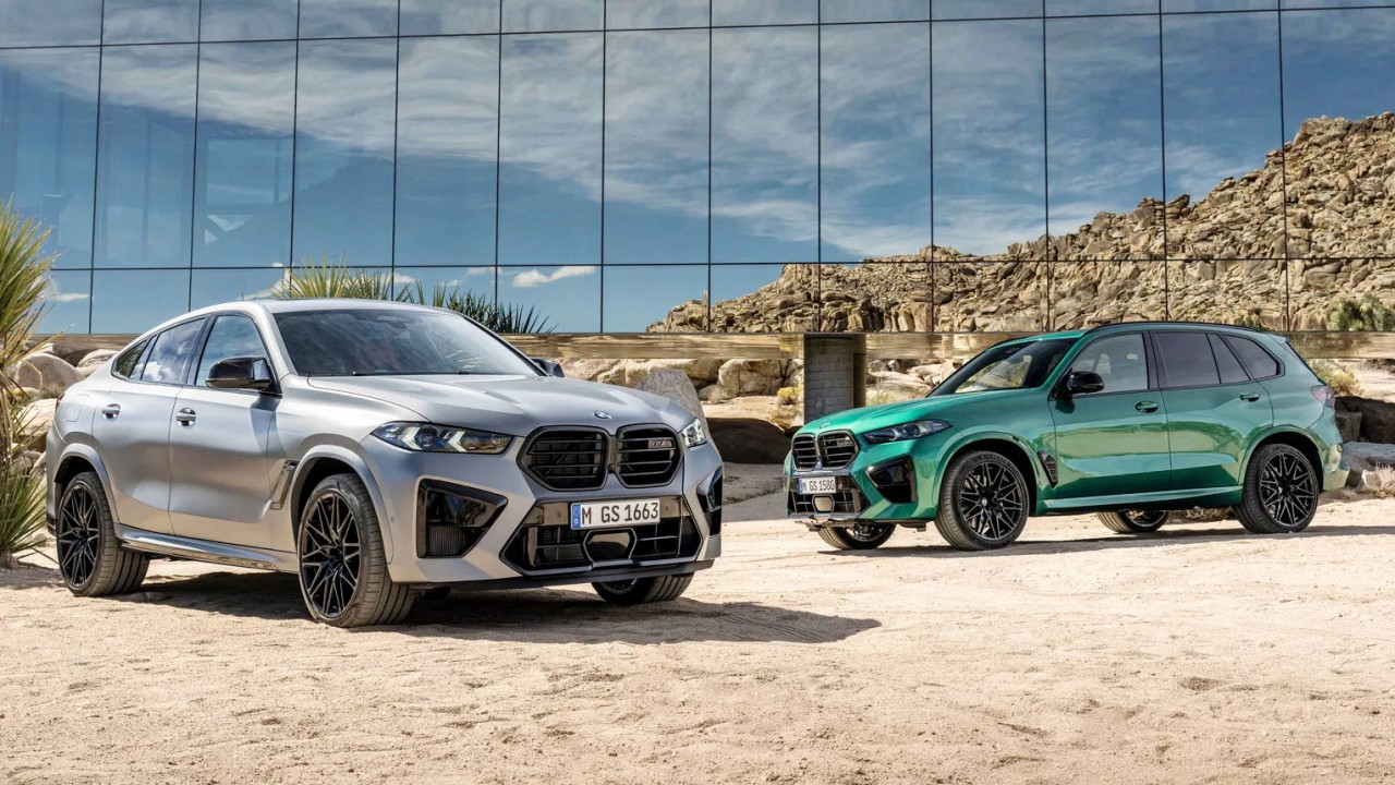 BMW giới thiệu "bộ đôi" xe hiệu năng cao X5 M 2024 và X6 M 2024