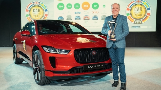 Xe điện Jaguar I-Pace giành giải thưởng Xe của năm tại Châu Âu