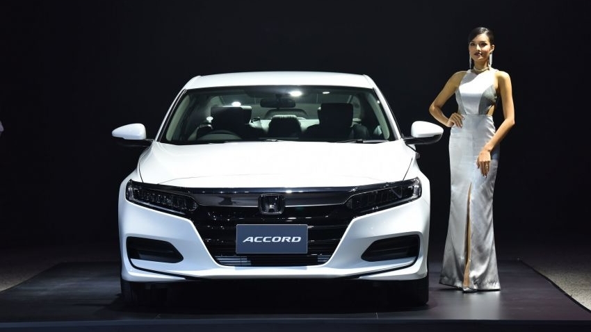 Honda Accord thế hệ mới có mặt tại Thái Lan với 2 phiên bản động cơ