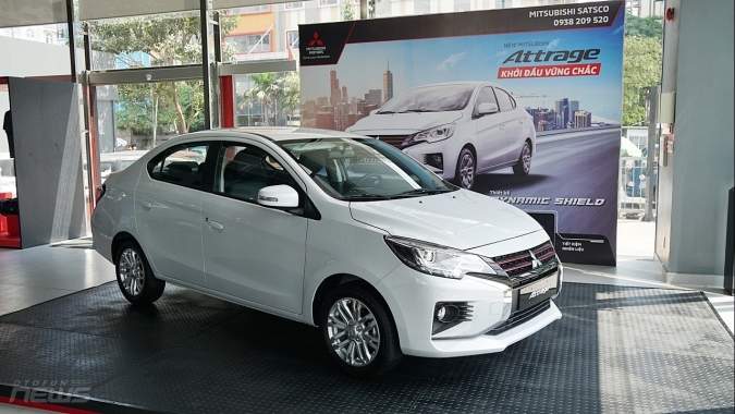 Mitsubishi Attrage 2020: Thêm nhiều trang bị, giá rẻ hơn 15 triệu đồng