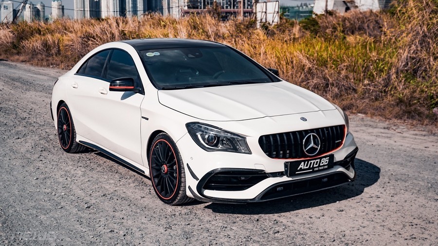 'Hàng Độc' Mercedes Benz CLA45 AMG OrangeArt Edition lên sàn xe cũ với giá 1,45 tỷ đồng