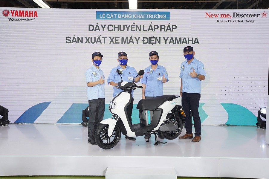 Xe máy điện Yamaha Neo’s được lắp ráp tại Việt Nam