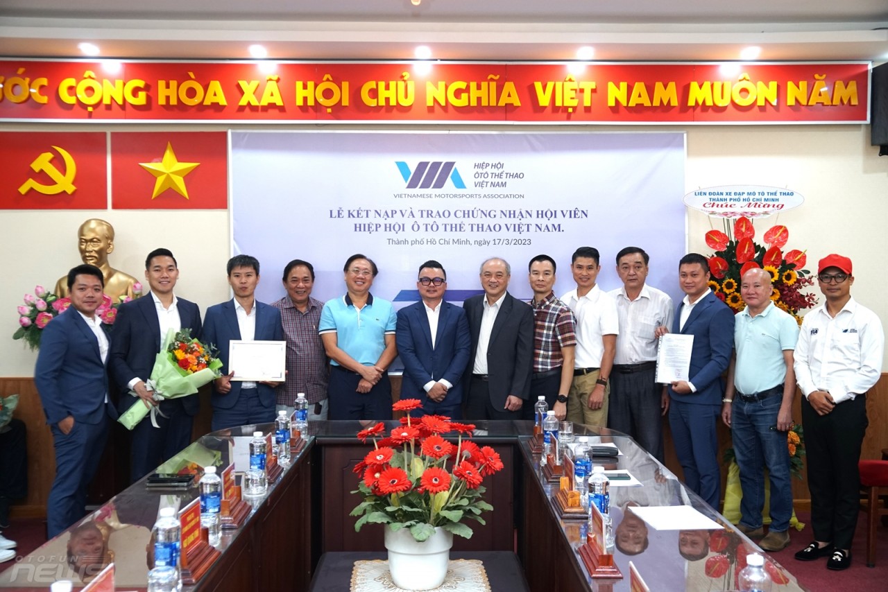 Hiệp hội Ô tô Thể thao Việt Nam kết nạp thêm 4 hội viên tập thể mới