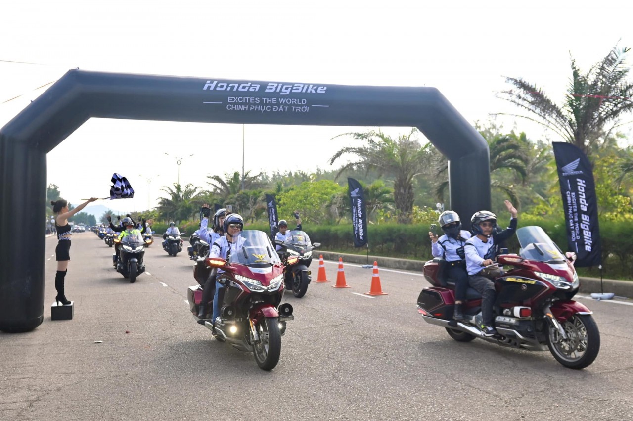 Hơn 500 anh em Biker cả nước quy tụ tại Honda Biker Day 2023