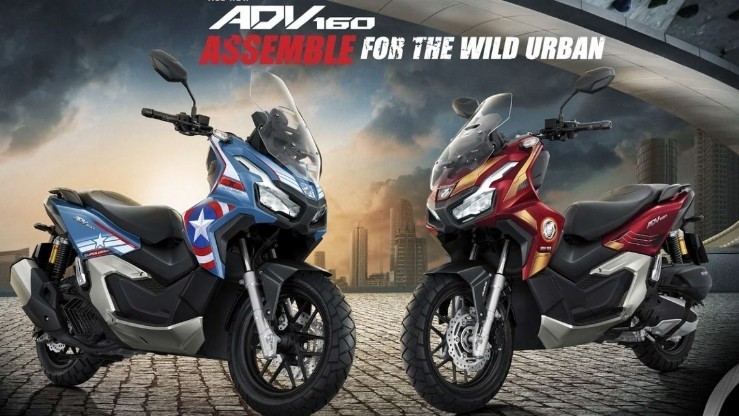 Honda ADV160 có thêm phiên bản "siêu anh hùng"