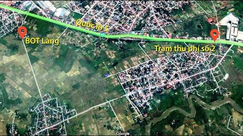 nguo i dan tu dung barie thu phi oto tren duong lien xa o hai phong