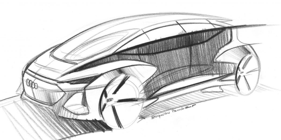 Khám phá màu sắc vẽ xe ô tô trong tương lai và thiết kế tương lai