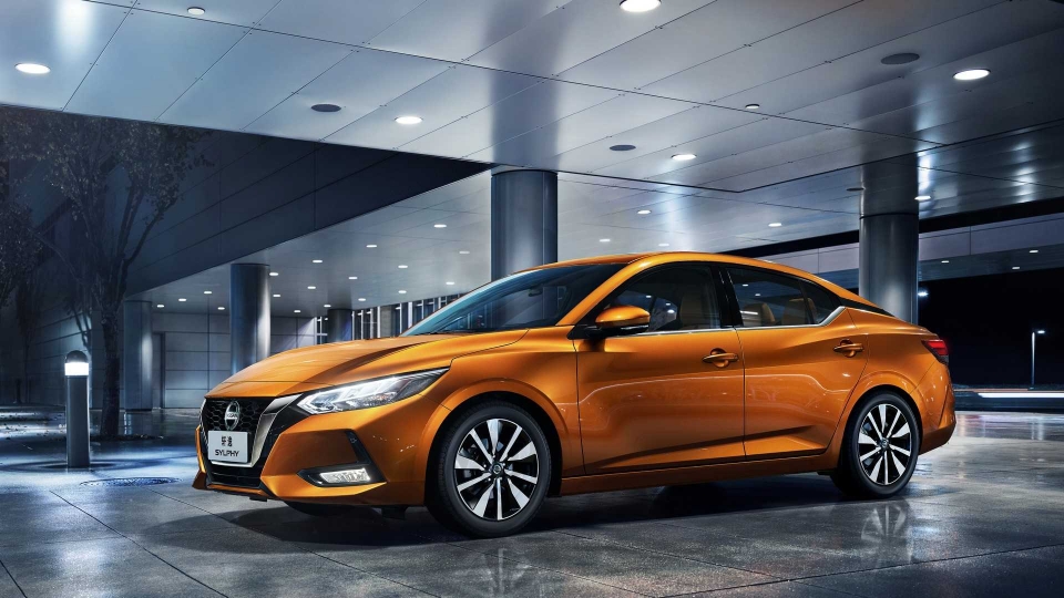 nissan sylphy dam chat the thao voi thiet ke moi