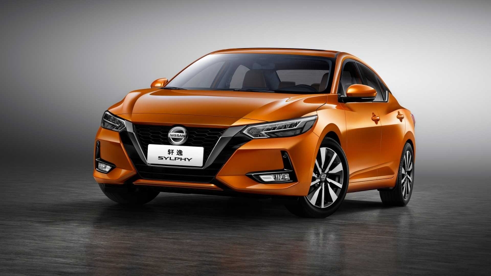 nissan sylphy dam chat the thao voi thiet ke moi
