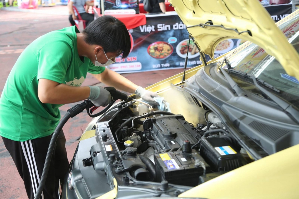 powersteam dich vu rua xe di dong cong nghe moi co mat tai viet nam